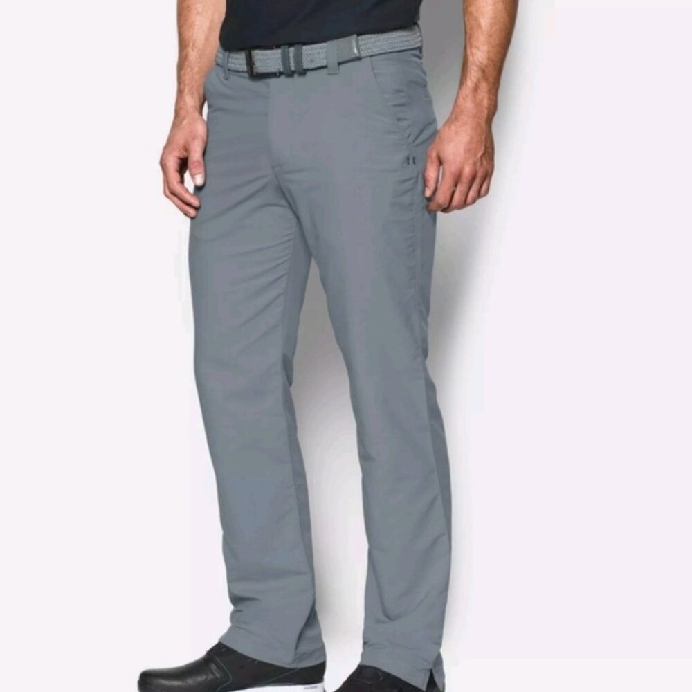 Under Armour UA Men's Size 32/30 Drive Golf Pants Gray